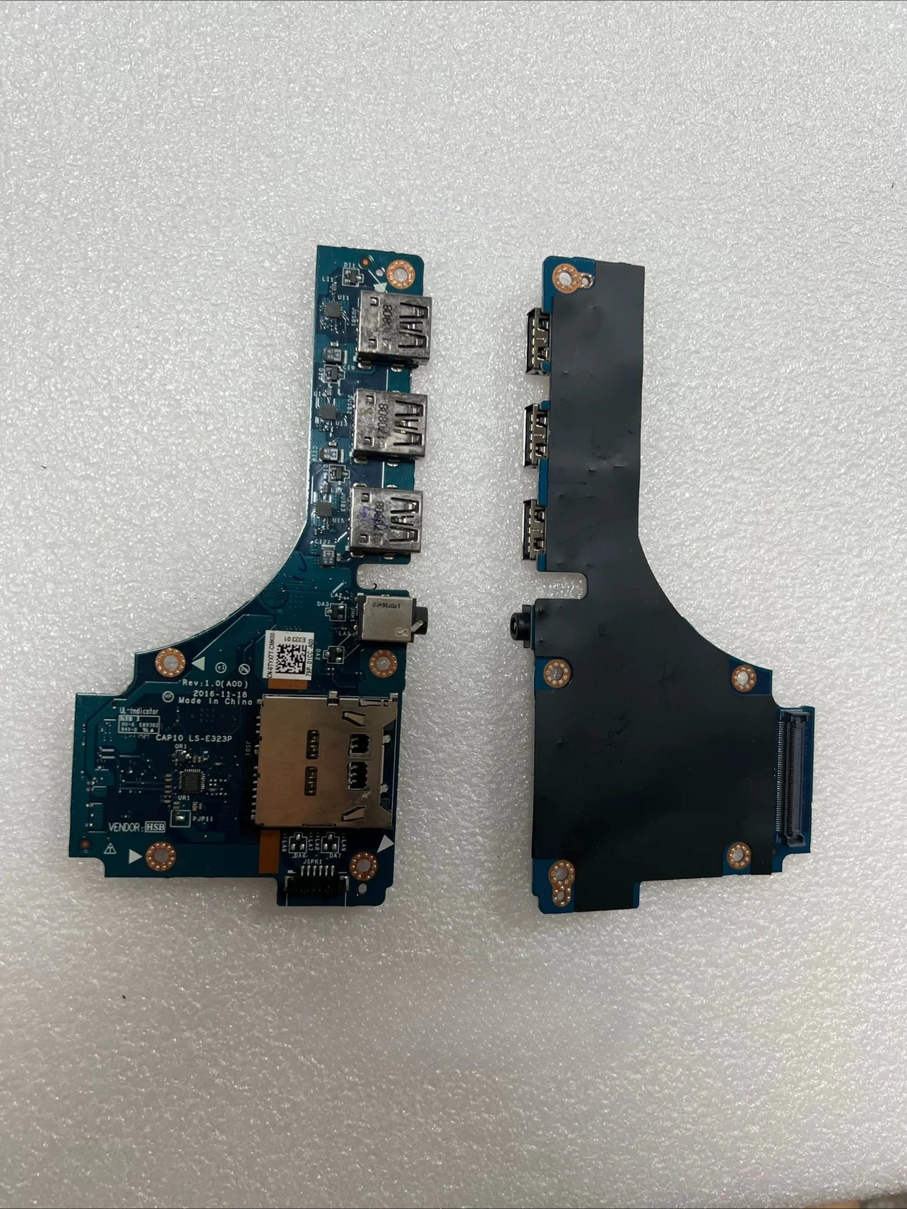 For Dell M7720 CAP10 Original Brand New USB Built-in Small Board LS-E323P for Laptop Internal Repair Parts