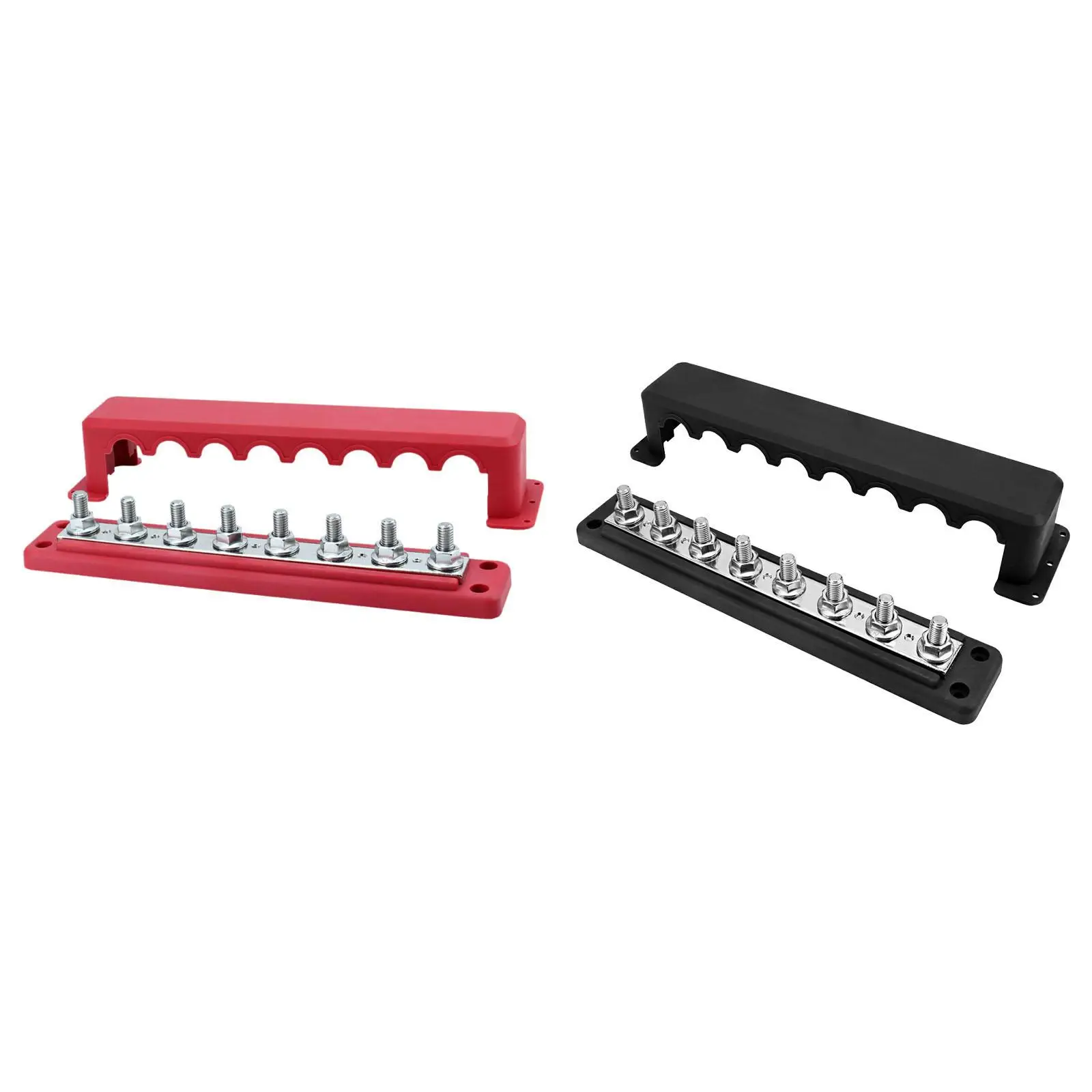 

Power Distribution Block M10 Terminals Replacement Bus Bar Terminal Block for Automotive Solar Wiring Car Automotive