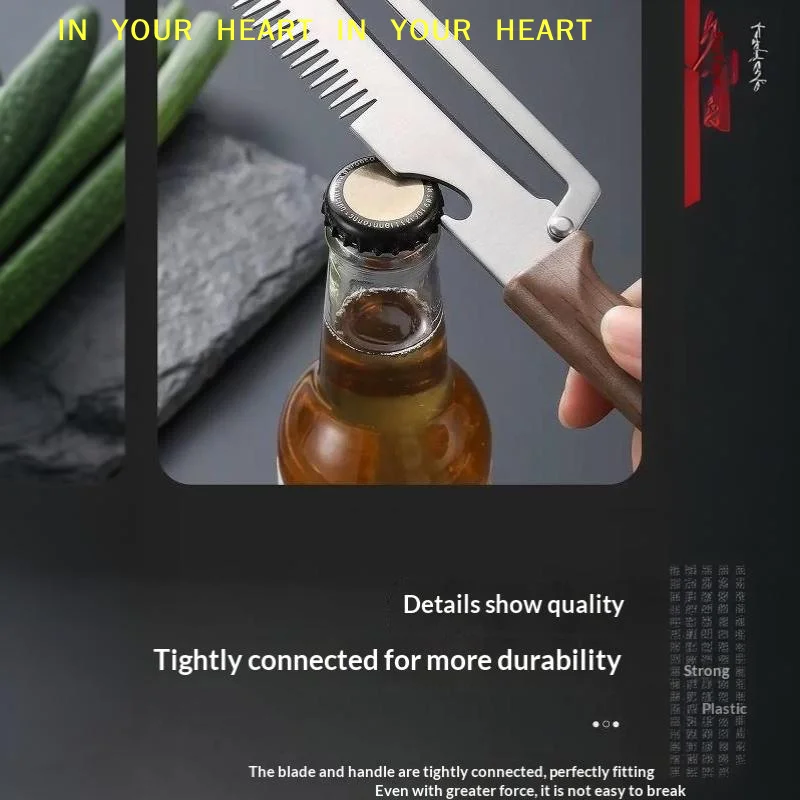 【X】Multifunctional Onion Slicer Sharp Rustproof Stainless Steel Blade Time-efficient for Busy Home Kitchen Cooking