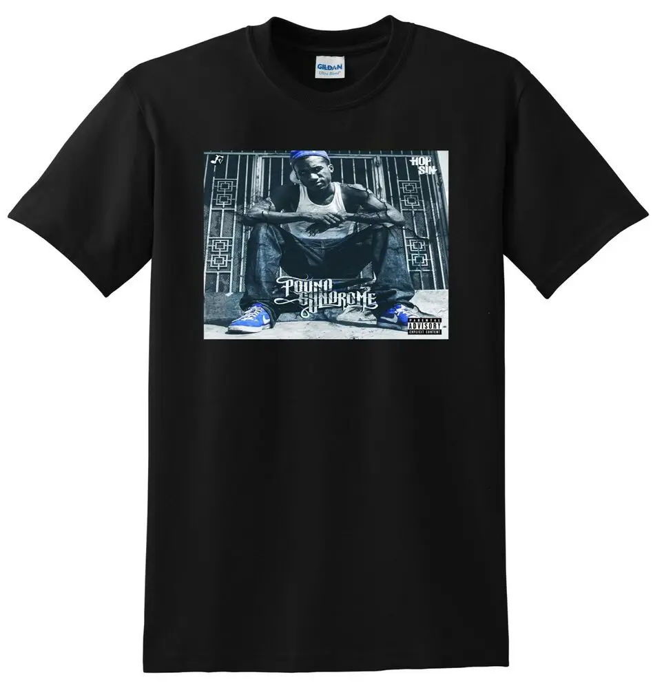 HOPSIN футболка фунт винил cd Обложка маленький средний большой XL высокое качество 100% хлопок короткий Sve