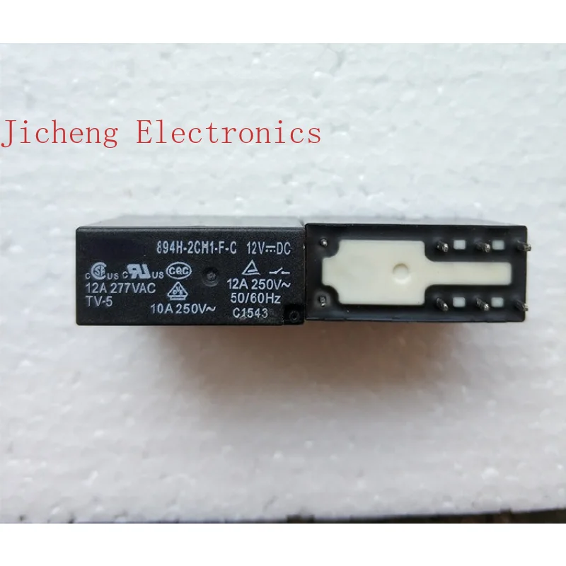 Оригинальное реле 894h-2ch1-f-c-12vdc894h-2ch1-f-s 12a8 Pin