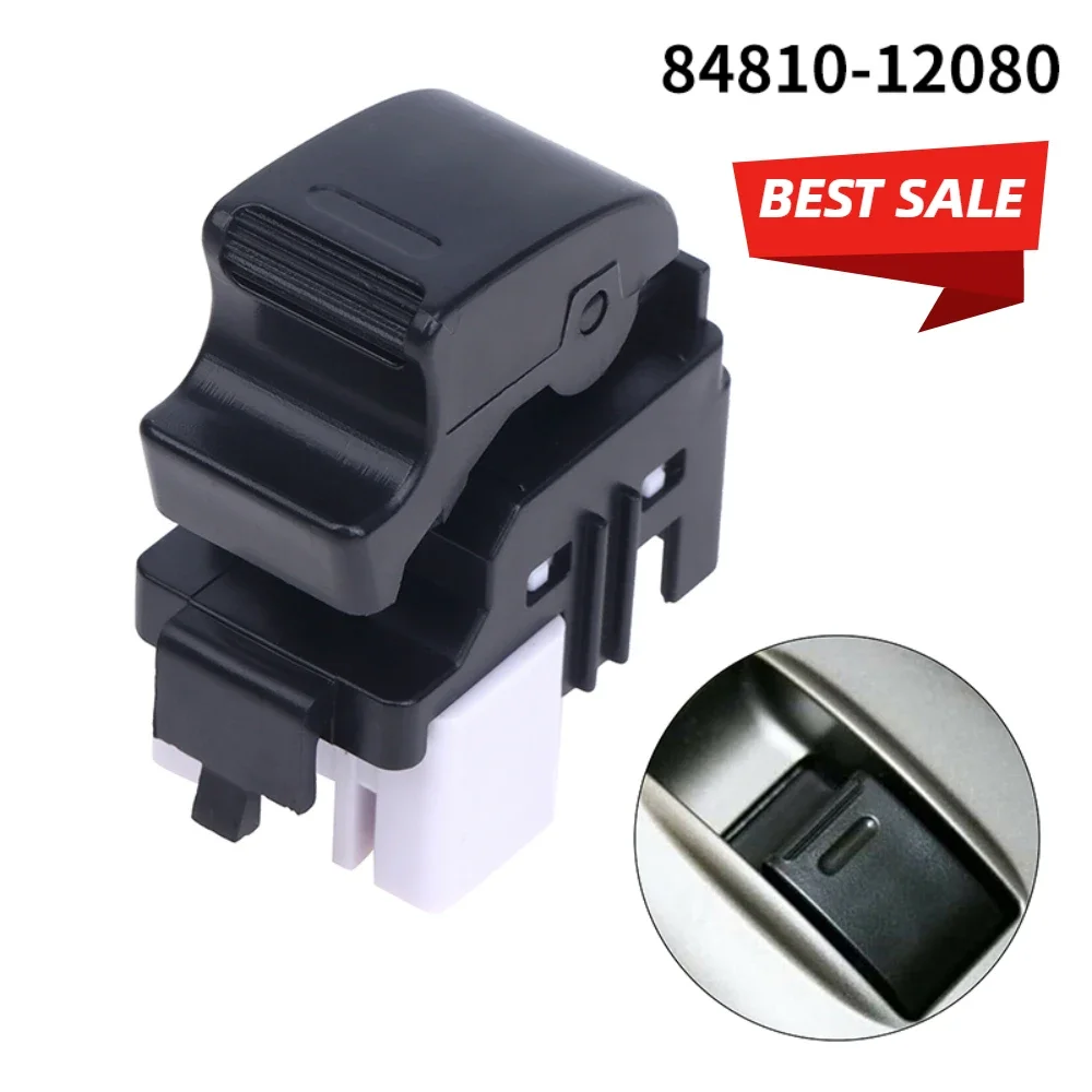 Passenger Side Electric Window Lifter Control Switch Compatible With Toyota Camry Corolla RAV4 Matrix 84810-12080 Car Accessory