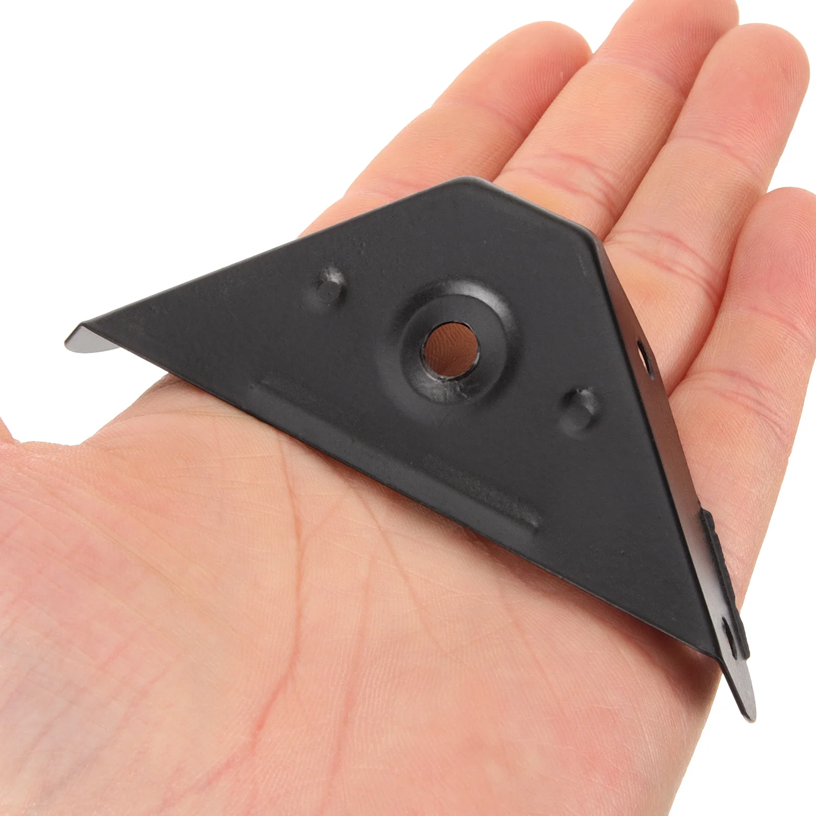 

20pcs Corner Connector 90 Degree Bracket Heavy Duty Steel Angle Brackets For Wood Furniture Cabinet Shelf Support Braces Black