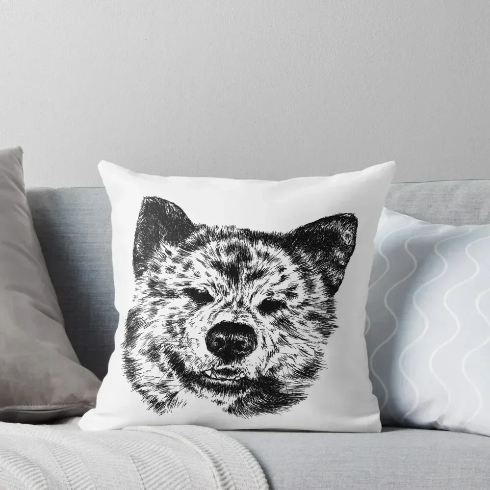 

Japanese Akita Inu Throw Pillow Couch Pillows Ornamental Pillow Marble Cushion Cover Decorative Cushion Cover pillow