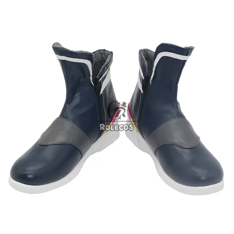 ROLECOS LOL Heartsteel Kayn Cosplay Shoes Kayn Flat Heel PU Leather Christmas Men Shoes Halloween Male Shoes