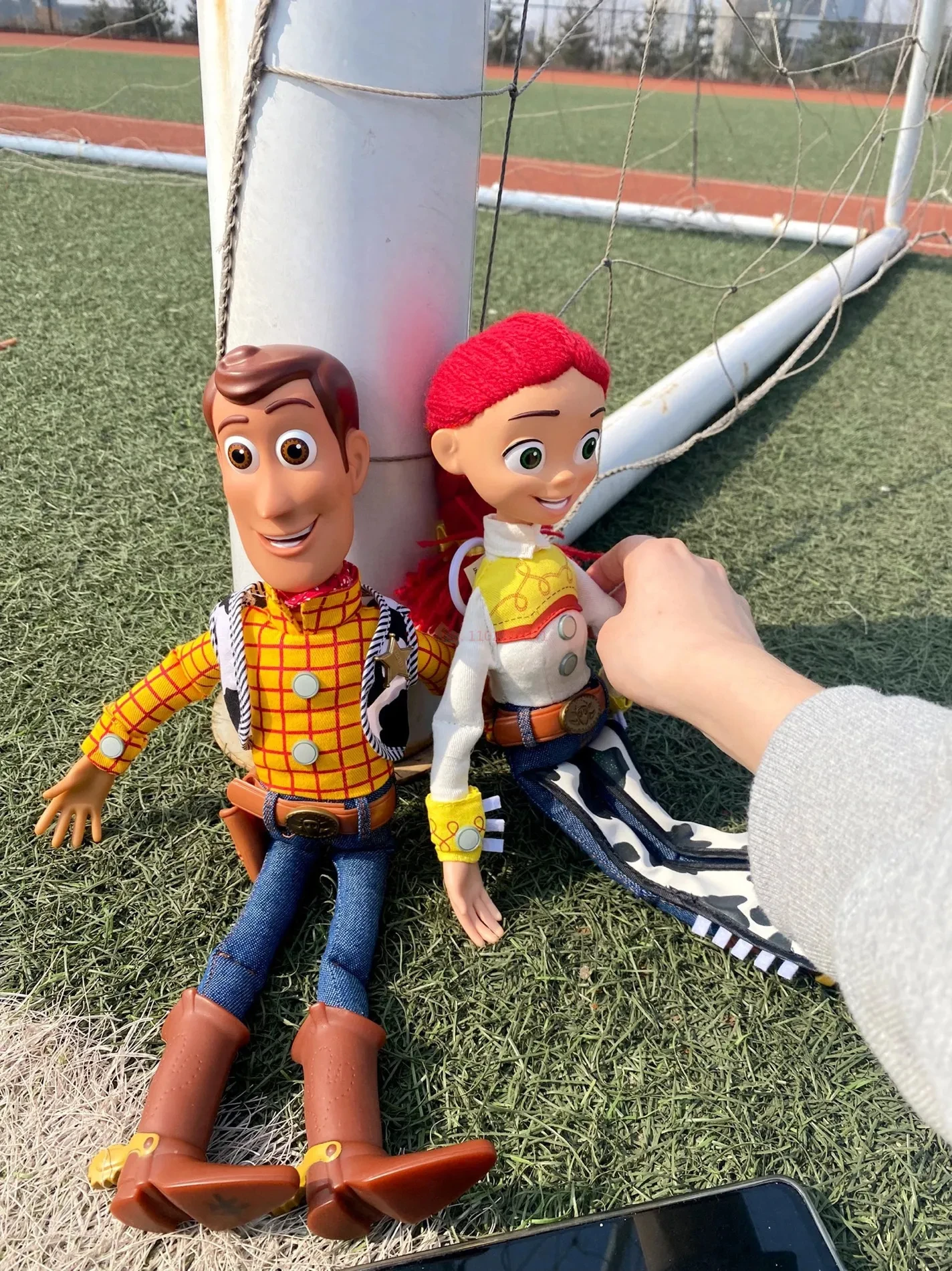 Disney Toy Story 4 Figurka anime Talking Woody Buzz Jessie Rex Figurki akcji Model Dekoracja Kolekcja Świąteczna Zabawka Prezenty