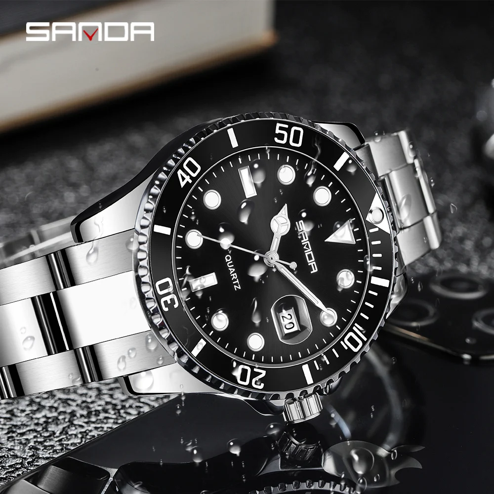 ساعات فاخرة جديدة للرجال مقاوم للماء كوارتز ساعة اليد الفولاذ المقاوم للصدأ باجاني تصاميم رجالي ساعة ميكانيكية أوتوماتيكية Reloj