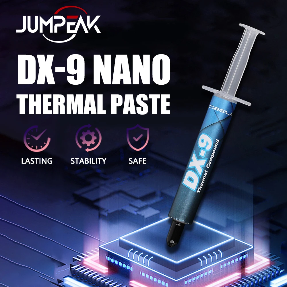 JUMPEAK NANO Thermal Paste Heat Conduction Compound Silicone Grease For Computer PC Laptop CPU GPU Video Card Chips