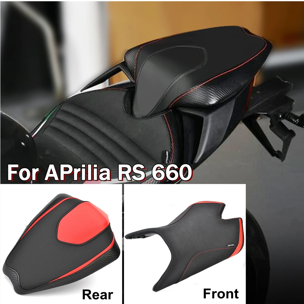 

Fit for Aprilia RS660 RS 660 2020 2021 2022 2023 Front Rear Rider Cushion Seat Pad Motorcycle Accessories