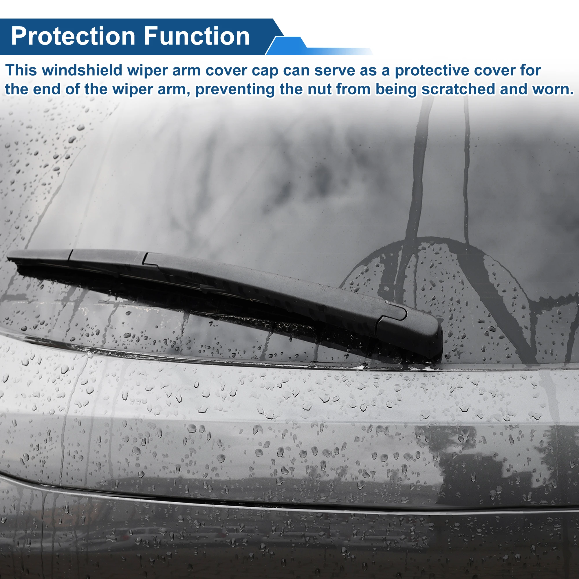 UXCELL Tappo di copertura del dado del braccio del tergicristallo posteriore per Opel per Astra J 10-19 No.13256921