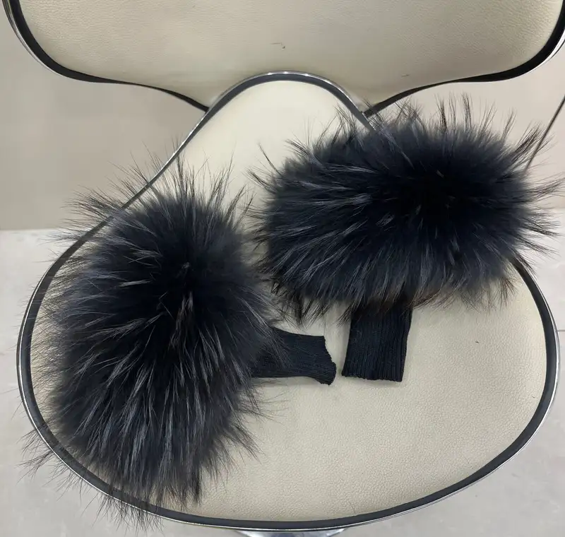 Real Fox Fur Cuffs Arm Warmer Women Bracelet Fur Wristband Glove Warmer Wrist Warmer Coat Jacket Boots Warm Accessories - Image 12