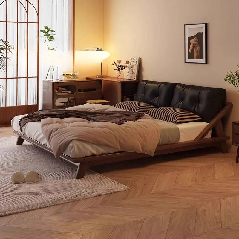 

European Black Double Bed Items Base Australia Metal Modern Double Bed Frame Size Adults Cama Matrimonial Furniture For Home