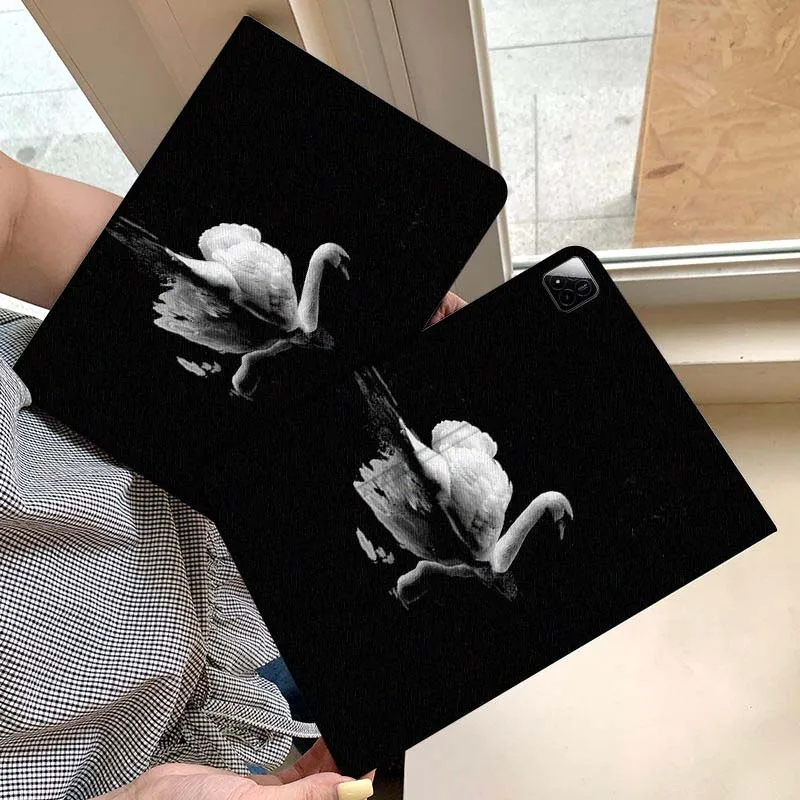 

White Swan Wings Water Gift Tablet Case For Xiaomi Redmi Mini Pad SE K 2 4 5 6 7 8 2023 2025 11 8.8 11.2 10.1 Pro