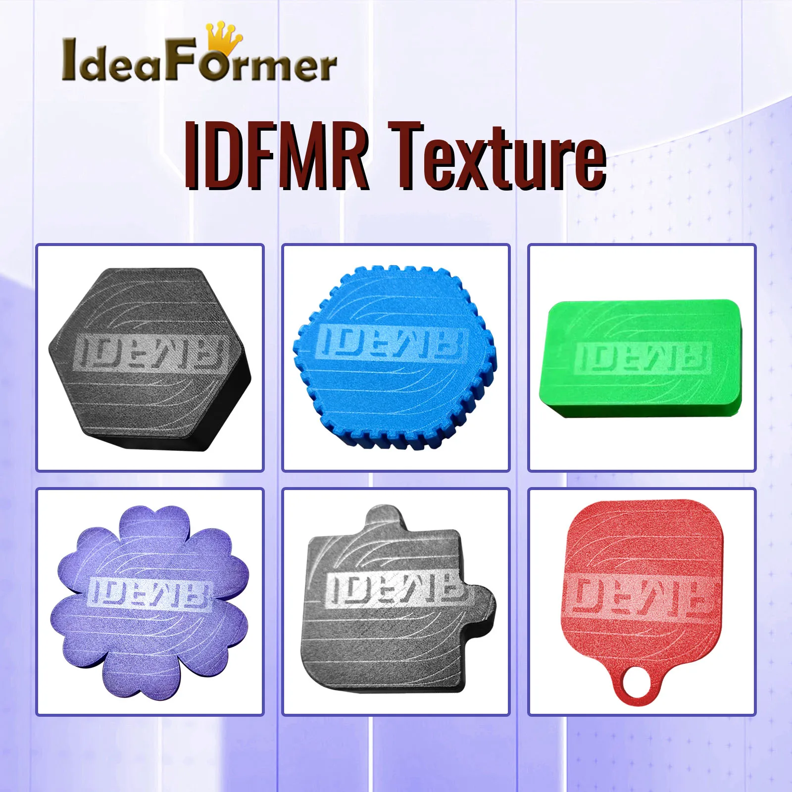 

Двусторонняя пружинная стальная пластина из PLA 258x258 для термостола Bambu Lab A1/P2S/X1C/P1S, для 3D-принтера