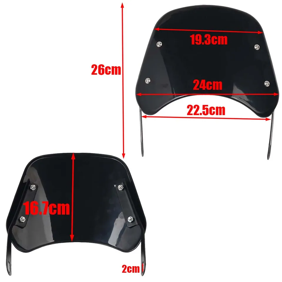 Benelli Imperiale 400 750 SEI 500 Quattro Windscreen
