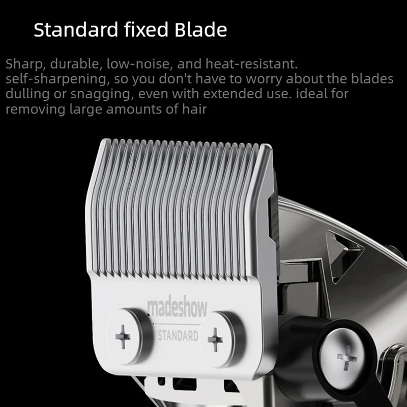 D8 MadeShow (M10+M11) Men's Professional High RPM Cordless Hair Clipper Trimmer Set Barber Shop Hair Salon Barber Machine