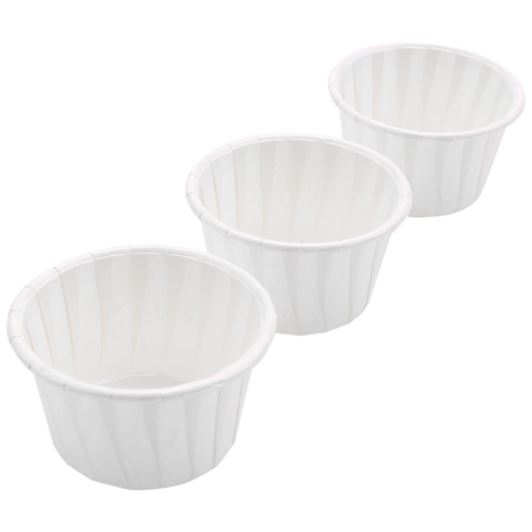 A61I 100 ชิ้นถ้วยกระดาษจมูกผมกําจัดขน Wax Bean คอนเทนเนอร์เค้กกระดาษถาดชามกระดาษละลาย Wax Ice Cream Organizer