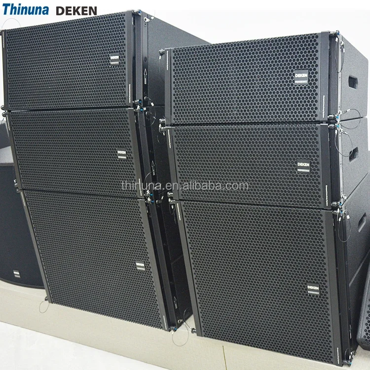 DEKEN 2 Way Inverting Line Array Sound System Speaker SHOW L210 700W Double 10 Inch Professional Audio Passive Speaker for Stage