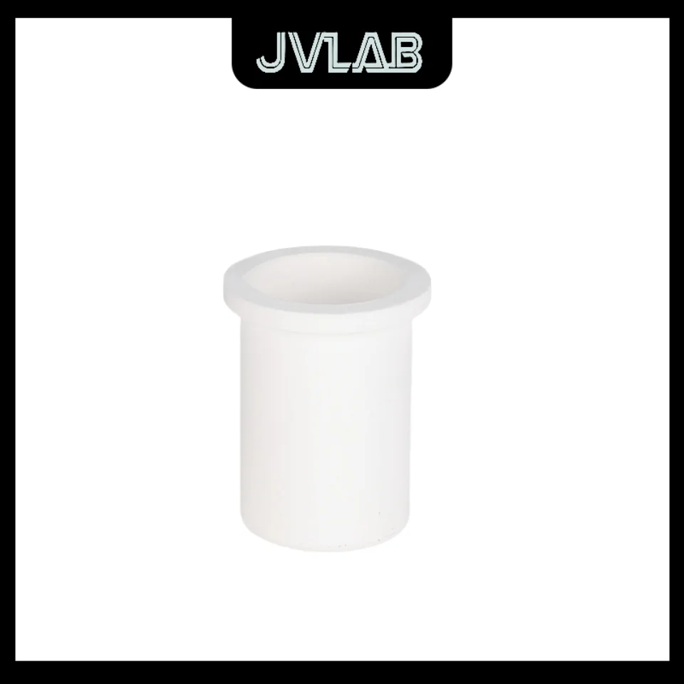 

Upgraded Single Ring Quartz Crucible – High-Temp 1-3kg Melting Pot High Quality Metals Crucible Sleeve Glass White Quartz JVLAB