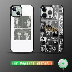 Band The B-Beatles Phone Case Strong Magnetic IPhone 15 14 13 Pro Max 11 12 Mini Alex Mirror Magsafe Wireless Charging Cover