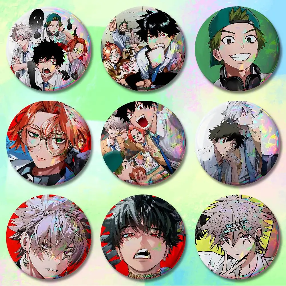 

Cool P-Phantom Busters Comic Badges 25 32 44 58 75 mm Round Cosplay Pin Bag Decor Fans Collect Friends Gifts Brooch Souvenir