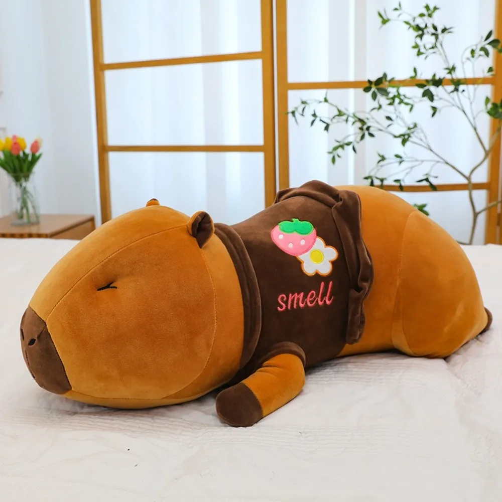 Peluche Capybara de haute qualité, doux et confortable, résistant à l'usure, overd'inde, coussin d'anniversaire