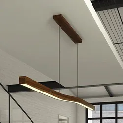 Camur Linear Pendant light Japanese replica design lamp wabi-sabi light restaurant long strip light creative indoor office light