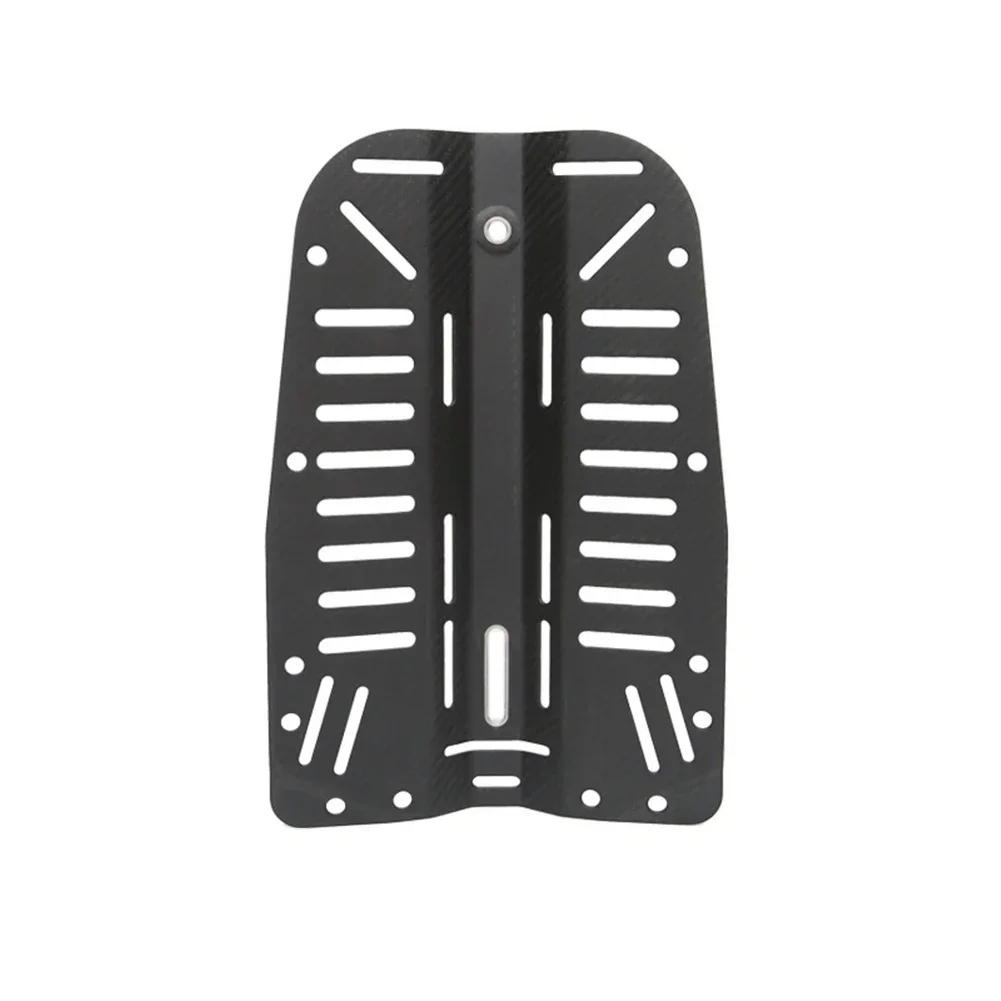 1pc Scuba Diving Backboard Scuba Divings Carbon Fiber Backplate Compacted Technical Cave Divers Back Plate Diving Accessories