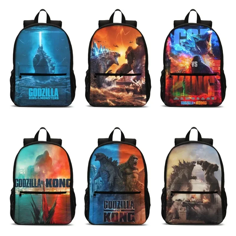 Godzilla Harajuku Anime Backpacks for 3D Print Oversize Student School Bag Mochila Cosplay Backpacks Laptop Bags Gifts - view 5