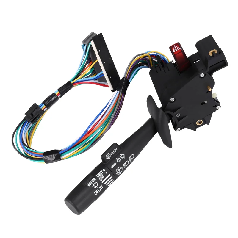 

DGR-eCar Turn Signal Switch Wiper Lever Hazard Warning Switch Combo for Cadillac Chevy GMC C1500 C2500 C3500 K1500