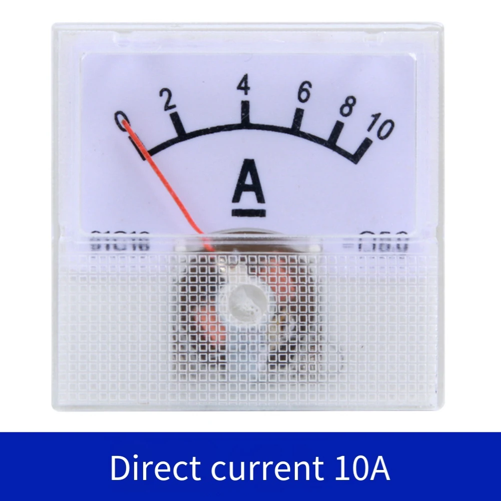 

91C16 Analog DC Ammeter Mechanical Pointer Type Ampere Meter Panel Current Meter For Industrial Mining And Power Applications