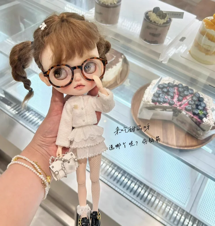 2025 2 шт. женские топы Blythe/Landoudou + юбка 1/6 30 см (подходит для azone, Pullip, Ob22/24/26, Licca)
