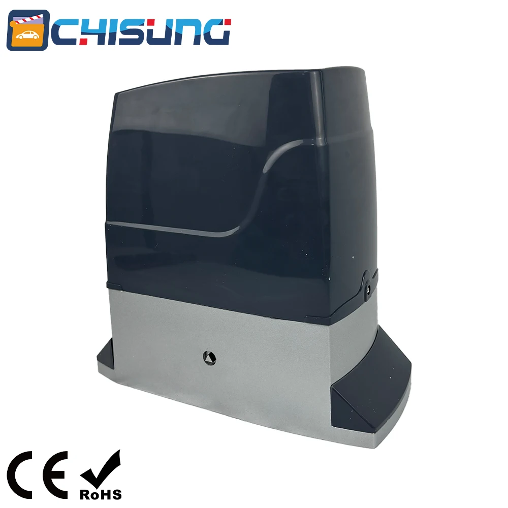 High Quality Chisung 1000KGS Solar Powered Opener Automatic DC Sliding Gate Motor with Remote Control Operator for Villa