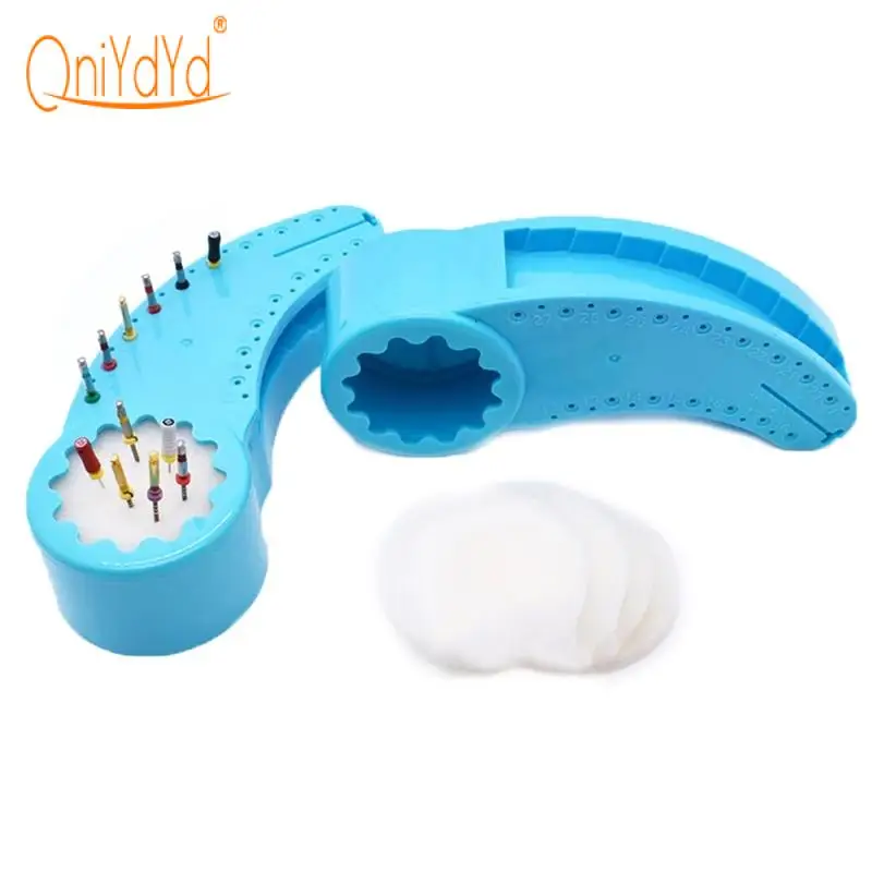 1Pc Dental Endo Mini Measuring Ruler Endodontic File Holder Dentist Clinic Instruments Dental Tools