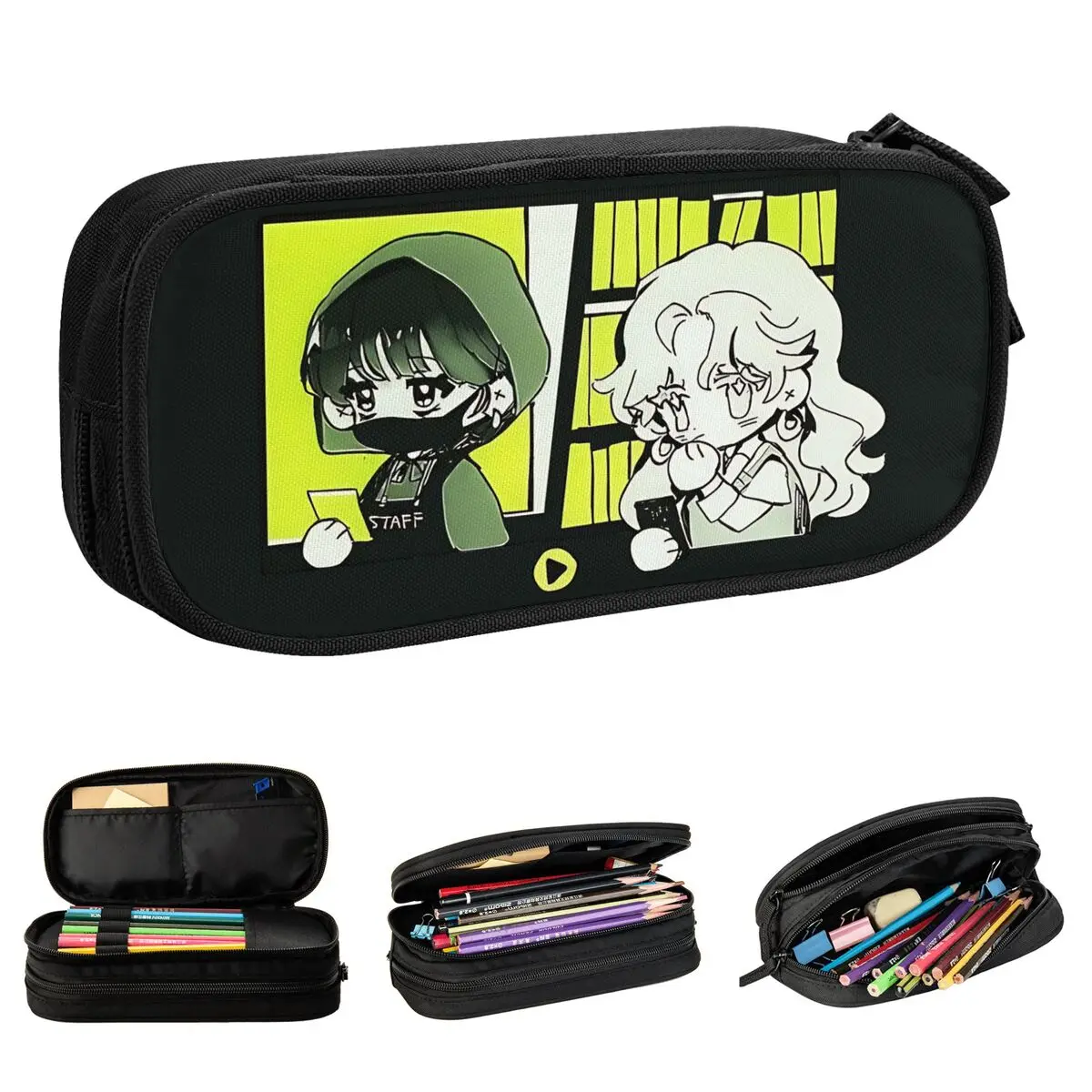 

He Guy She Was Interested In Wasn't A Guy At All Pencil Cases Pencilcases Pen Box for Girls Boys Bag School Supplies Stationery