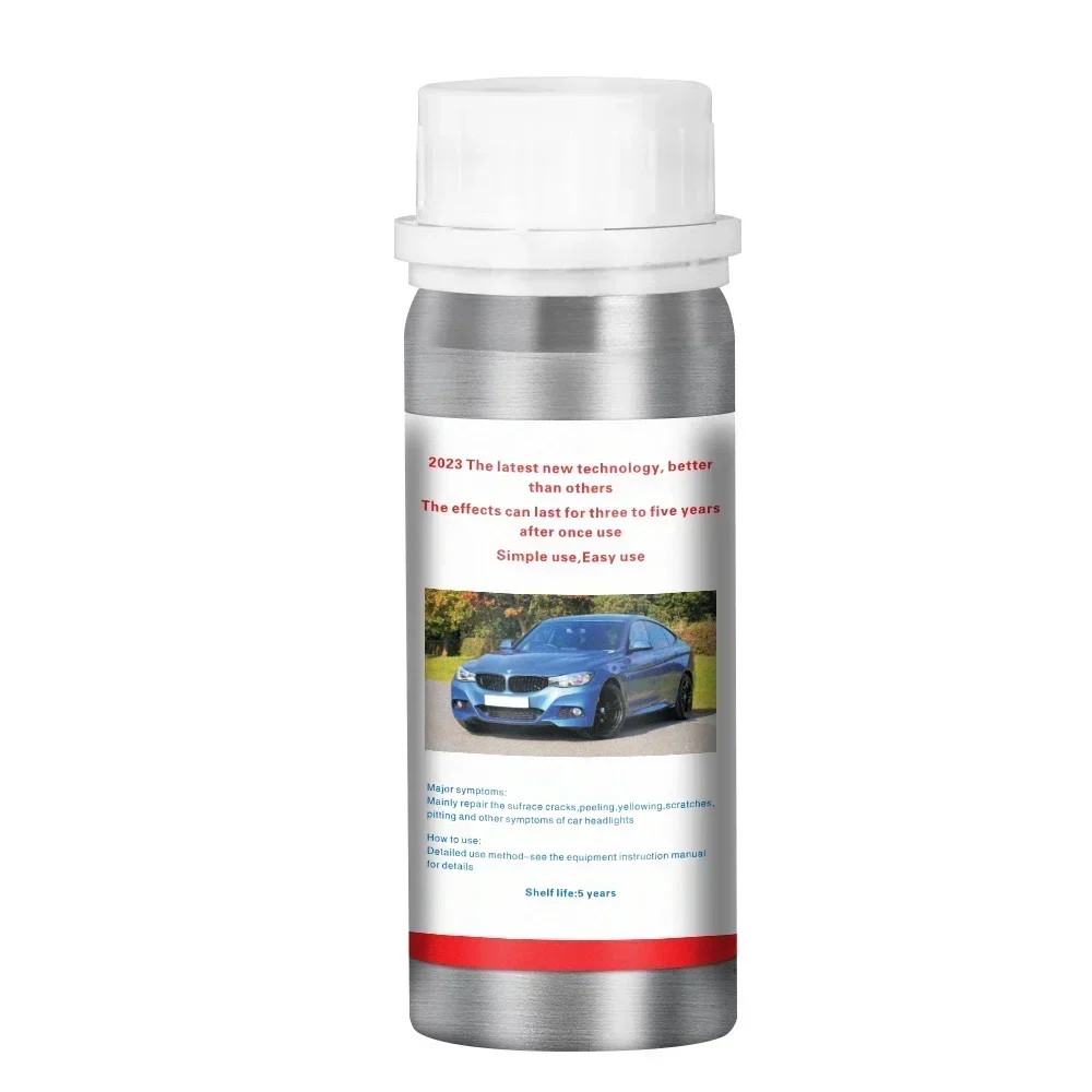 800ml Car Headlight Restoration Polish Kit Polish Car Headlights Liquid Polymer Faros Car Headlight Polishing Repair Kit