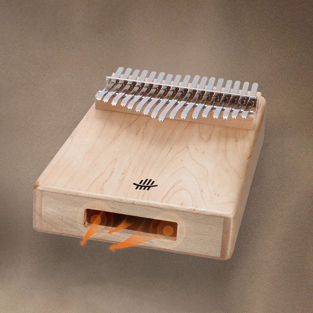 Hluru Thumb Piano 17 Key 21 Key Kalimba Music Instrument High Quality  Kalimba 17 Key 21 Key Finger Piano Portable Instrument