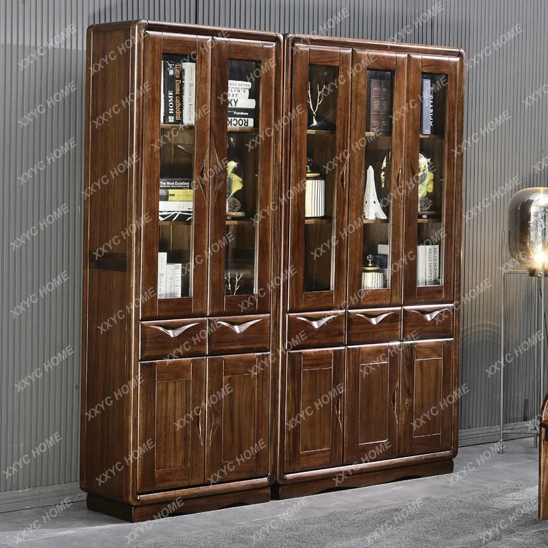 Modern simple bookshelf multi-functional three or four-door economical combination locker