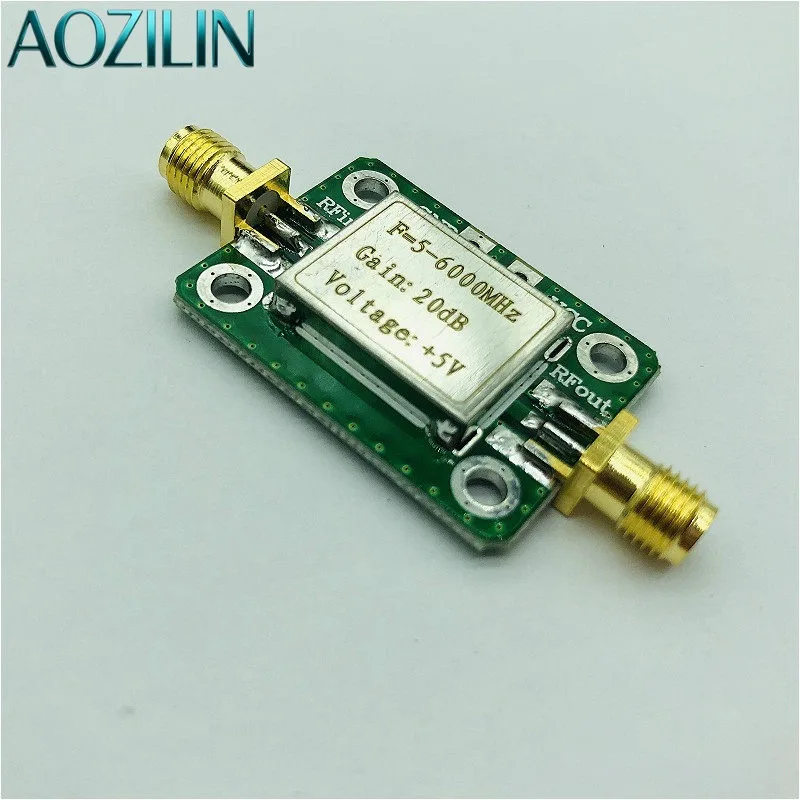AOZILIN RF, Ultra Wideband, Medium Power, Amplifier (5M---6GHz, Gain 20dB)