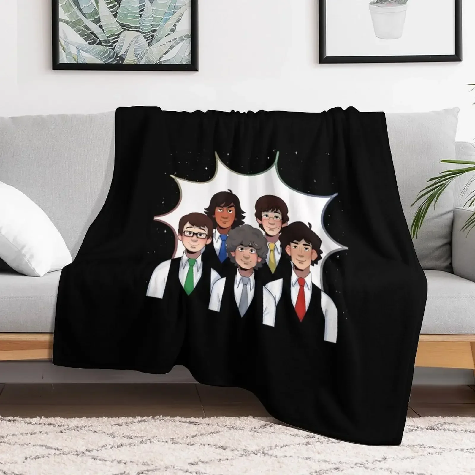 Tally hall anime art Throw Blanket valentine gift ideas Single Blankets