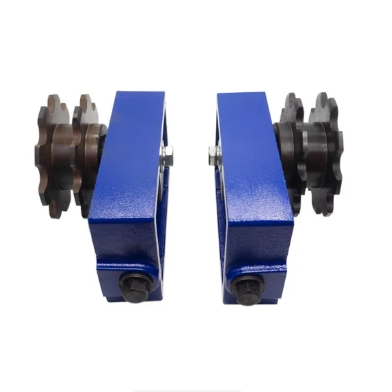 2.5/3 배 속도 주철 장력 시트 거리 체인 트랙 조립 라인 이중 속도 체인 9 치아 38.1 피치