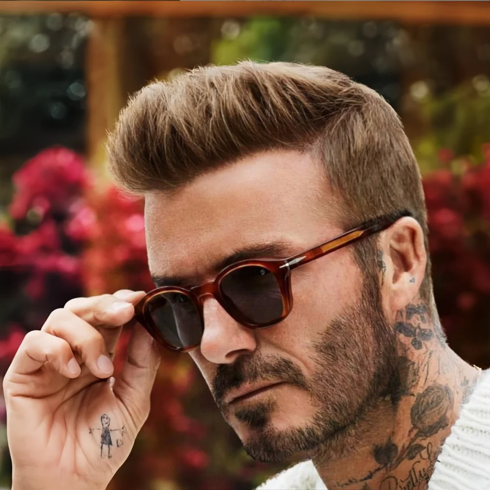 

Изысканные модные высококачественные квадратные солнцезащитные очки с градиентной окраской, защитой от УФ-излучения и антибликовым покрытием, авангардный дизайн с металлическим декором