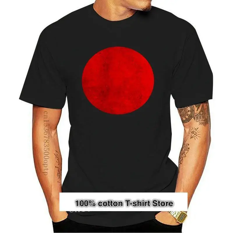 Nihon-Camiseta Vintage Unisex, camisa a la moda, Japón, bandera japonesa, 1427