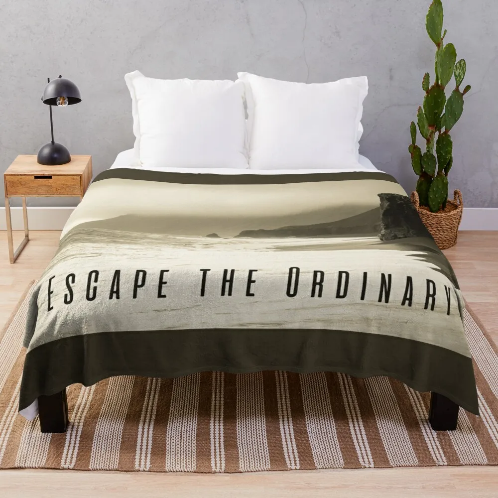 

Escape the Ordinary, Iceland Throw Blanket Plaid on the sofa Fashion Sofas Summer Beddings Large Blankets