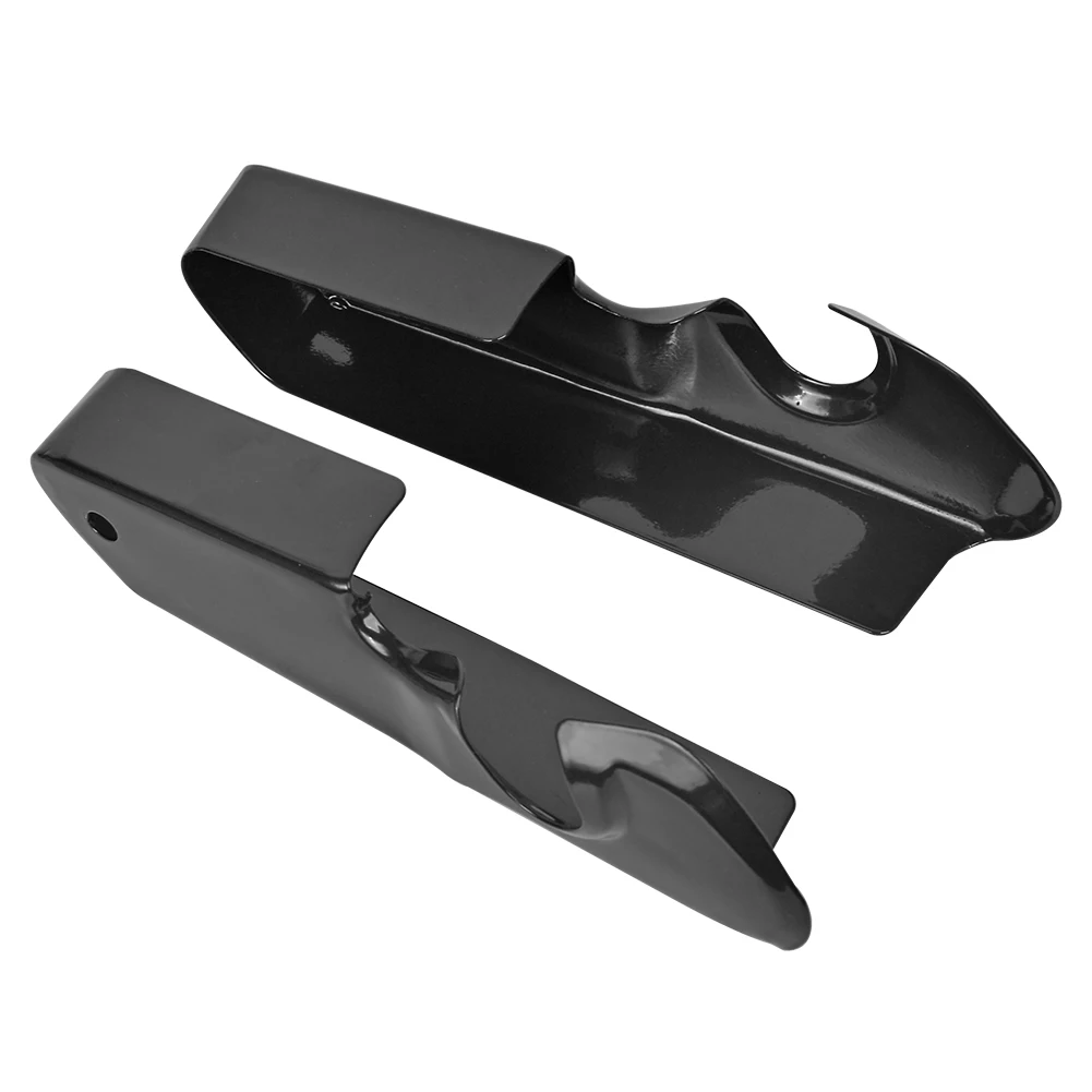 Motorcycle Gloss Black Short Rear Fender Mudguard Support Bracket Turn Signal Struts For Harley Sportsters XL 883 1200 48 72