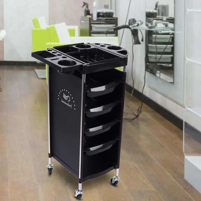 

Delivery Cart Medical Trolley Luxury Living Room Acrylic Furniture for Tattoo Salon Shopping Hair Extension Professional Drawer