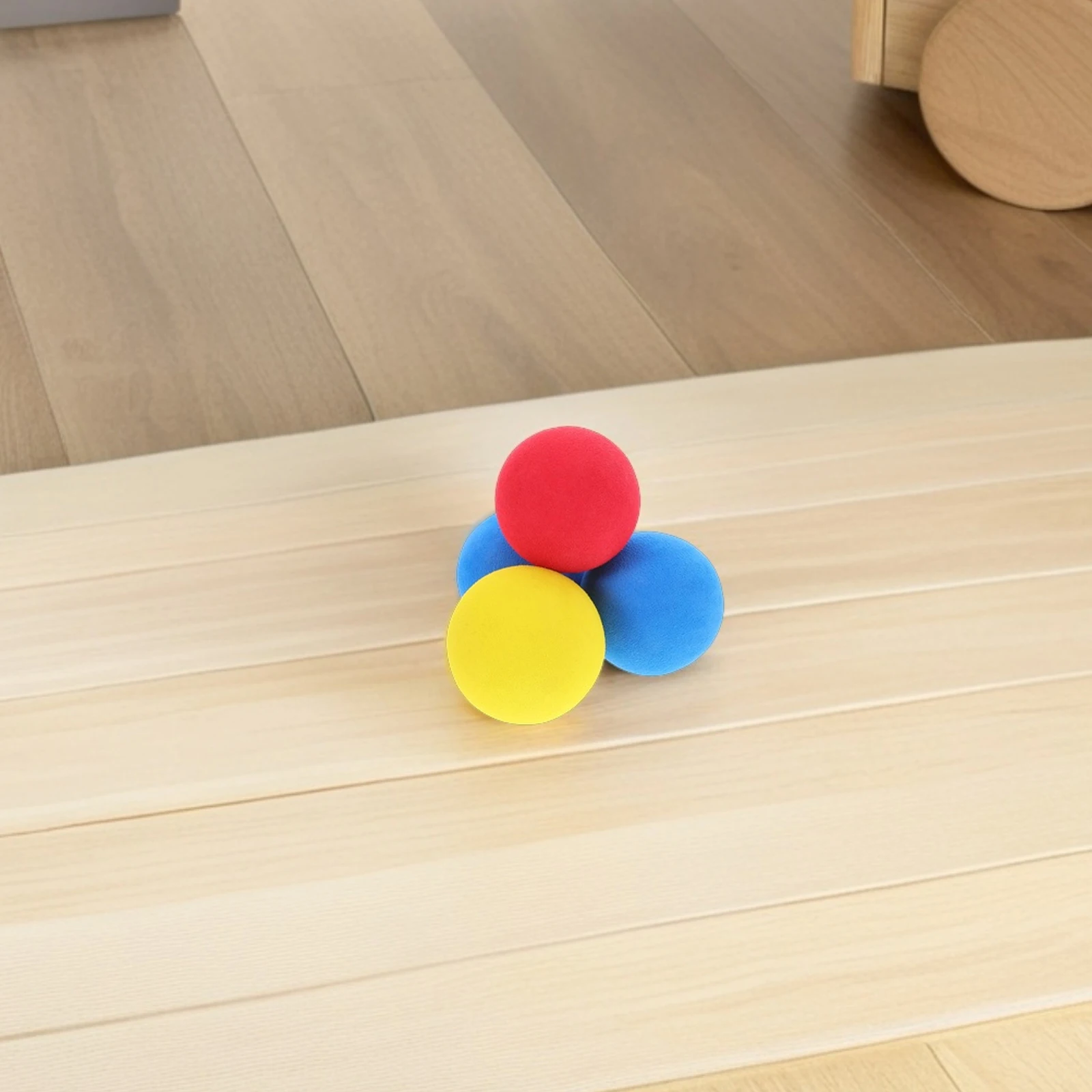 

24 Pcs Sponge Balls EVA Soft Stress Relief Toys Colorful Kids Party Favors Mini Sports Balls Grip Strength Dexterity Mobility