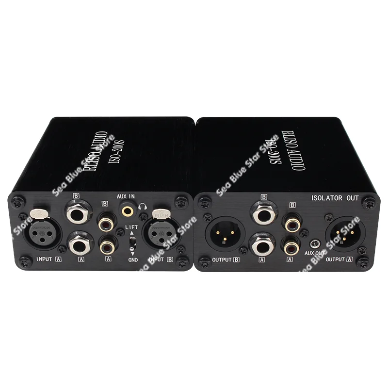 

RLISO ISO-200S Multifunctional Audio Isolator Xanon, Professional Audio Isolation Removes Current Sound