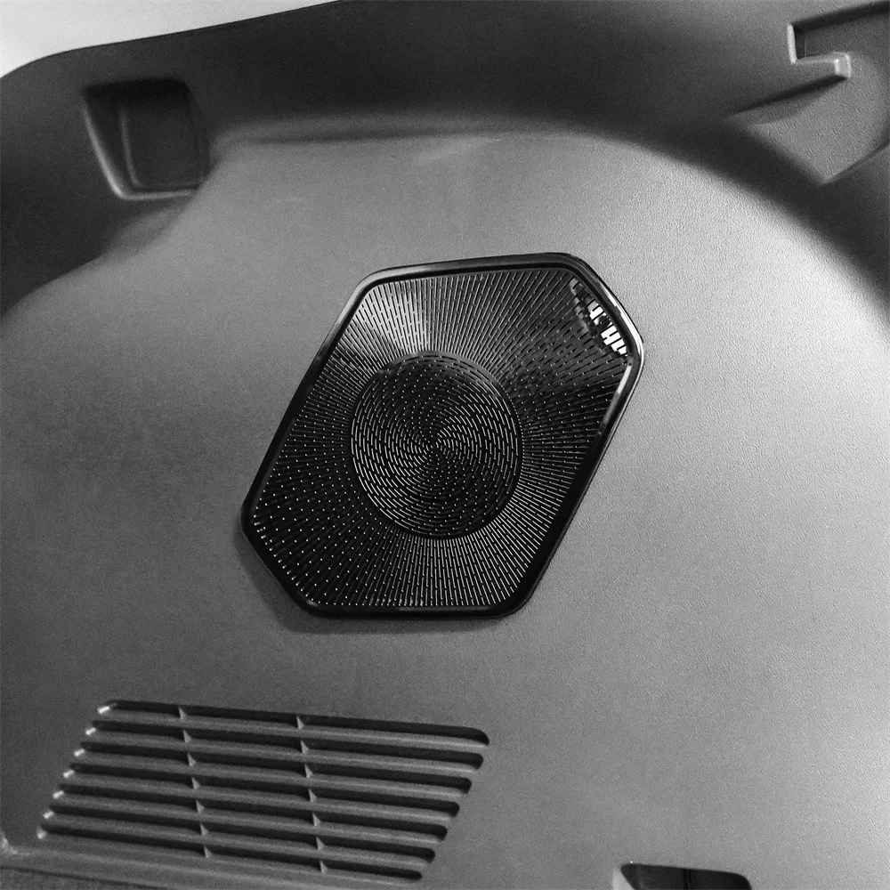 

Автомобильный третий ряд из нержавеющей стали, задняя крышка багажника, аудиодинамик, чехол для Kia EV3 2024 2025, аксессуары для внутренней отделки