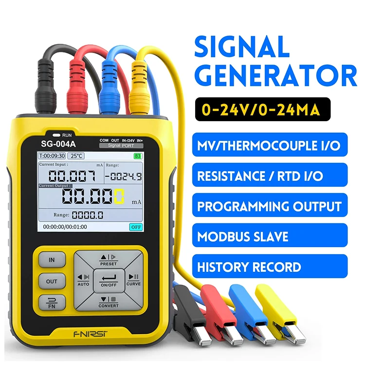 Multifunctional Signal Generator SG-004A 4-20mA PT100 Thermocouple Resistance Pressure Transmitter Process Calibrator